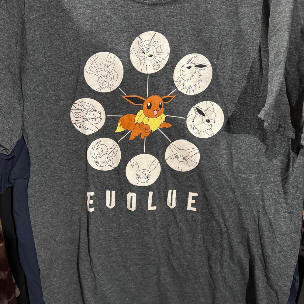 Pokemon- Evee Evolve size Large